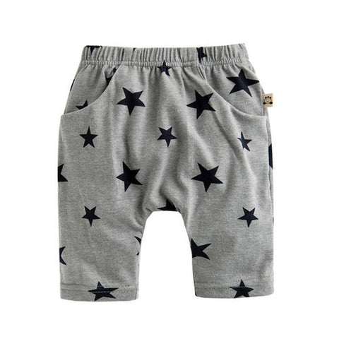 Agibaby Infant & Toddler Boys & Girls 100% Cotton Capri Star Pants