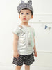 Image of Agibaby Unisex Infant & Toddler 100% Cotton Hip Hop Big Stripes Tshirt