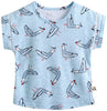 Image of Agibaby Infant & Toddler Boys & Girls Cotton Marine Seagull Tshirt