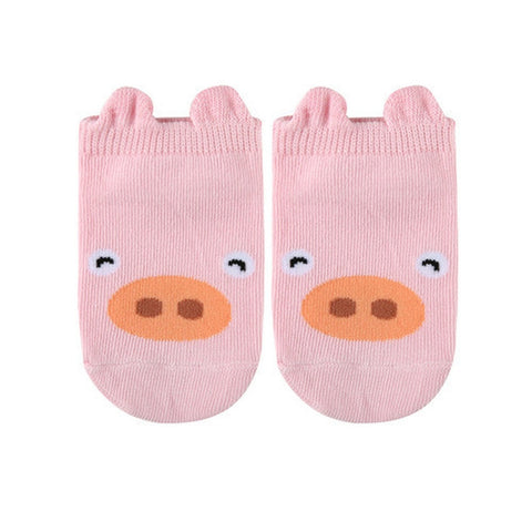 Cute Animal Ankle Socks- Pig