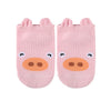 Image of Cute Animal Ankle Socks- Pig