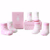 Image of Six pack Newborn/Infant non skid Pink Socks