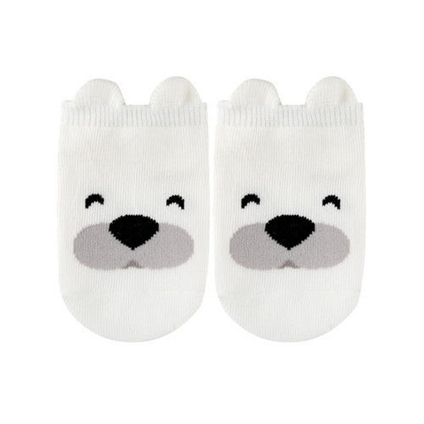 Cute Animal Ankle Socks- Polar Bear