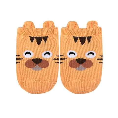Cute Animal Ankle Socks- Tiger