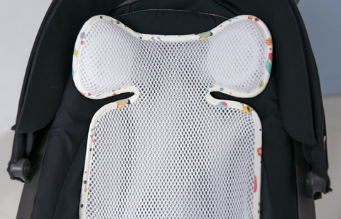 Bebenuvo 3D Air Mesh Basic Cool Seat Liner- 5 Designs Available