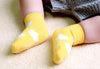 Image of Six pack Newborn/Infant non skid Cloud Socks