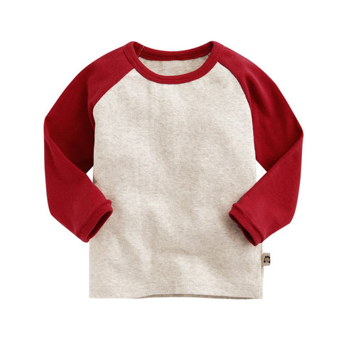 Agibaby Boys and Girls Infant & Toddler Long Sleeve Baseball T-shirt (Winter Version)