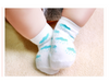 Image of Six pack Newborn/Infant non skid Sky Socks